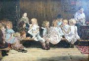 Max Liebermann Infants School (Bewaarschool) in Amsterdam oil painting artist